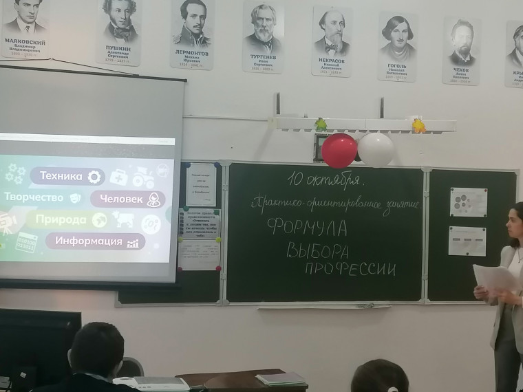 «Формула выбора профессии»..